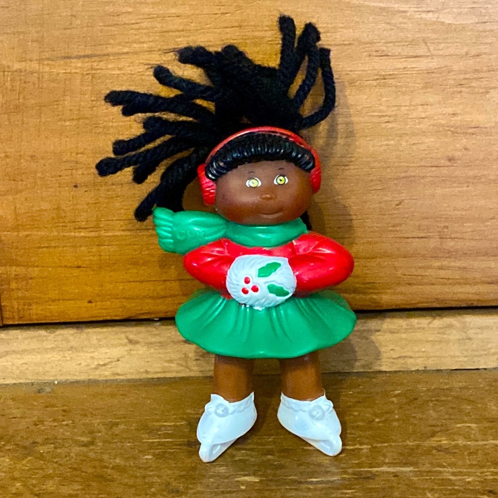 Cabbage Patch Kids 1992 McDonalds Toy Jennifer Lauren Fun on Ice Happy Meal ⛸️